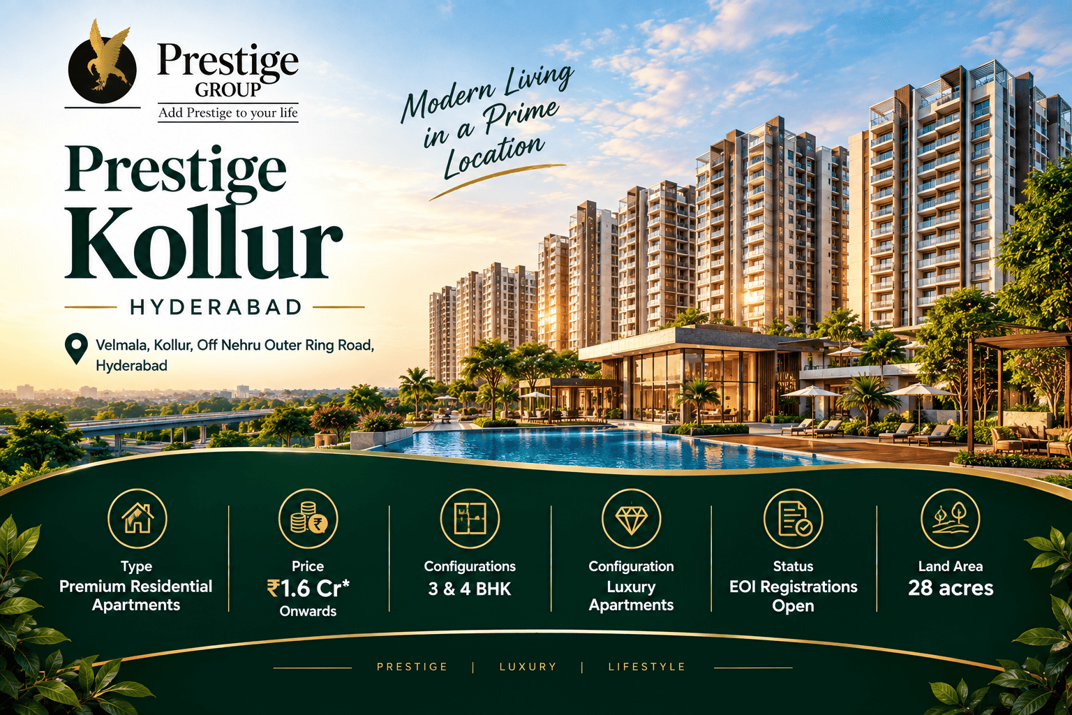 Prestige Kollur Hyderabad